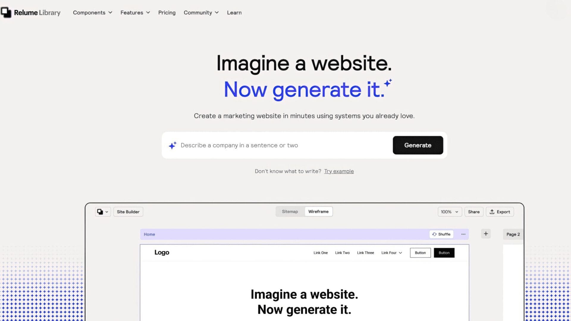AI Site Builder