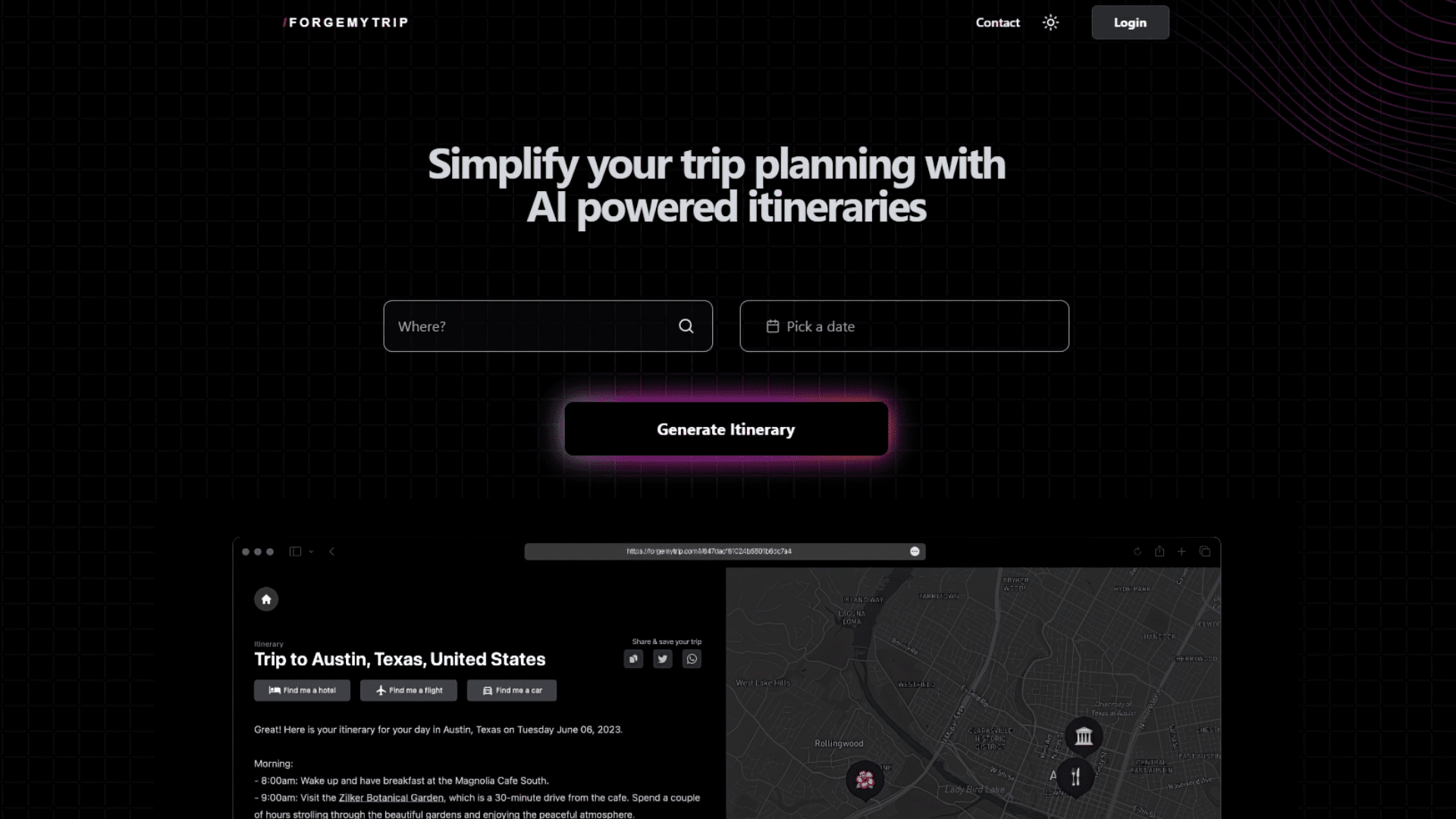 Forgemytrip